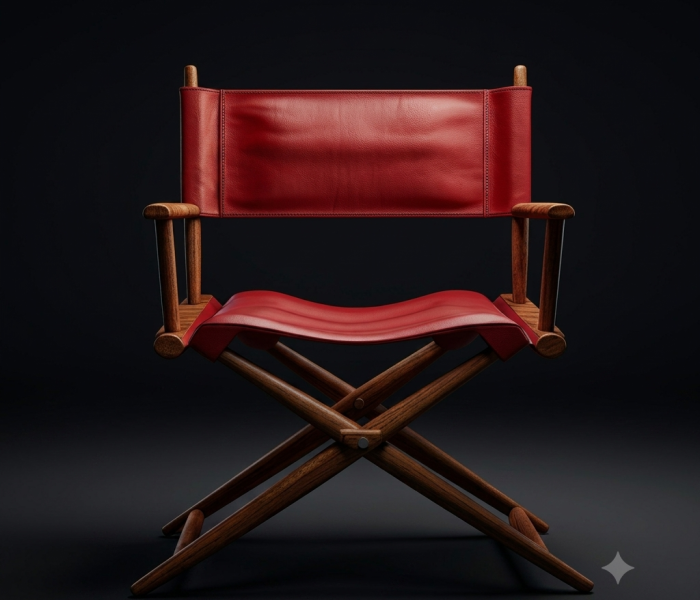 Leatherette Director Chair