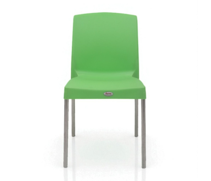 Plastic Chair with Metal Legs