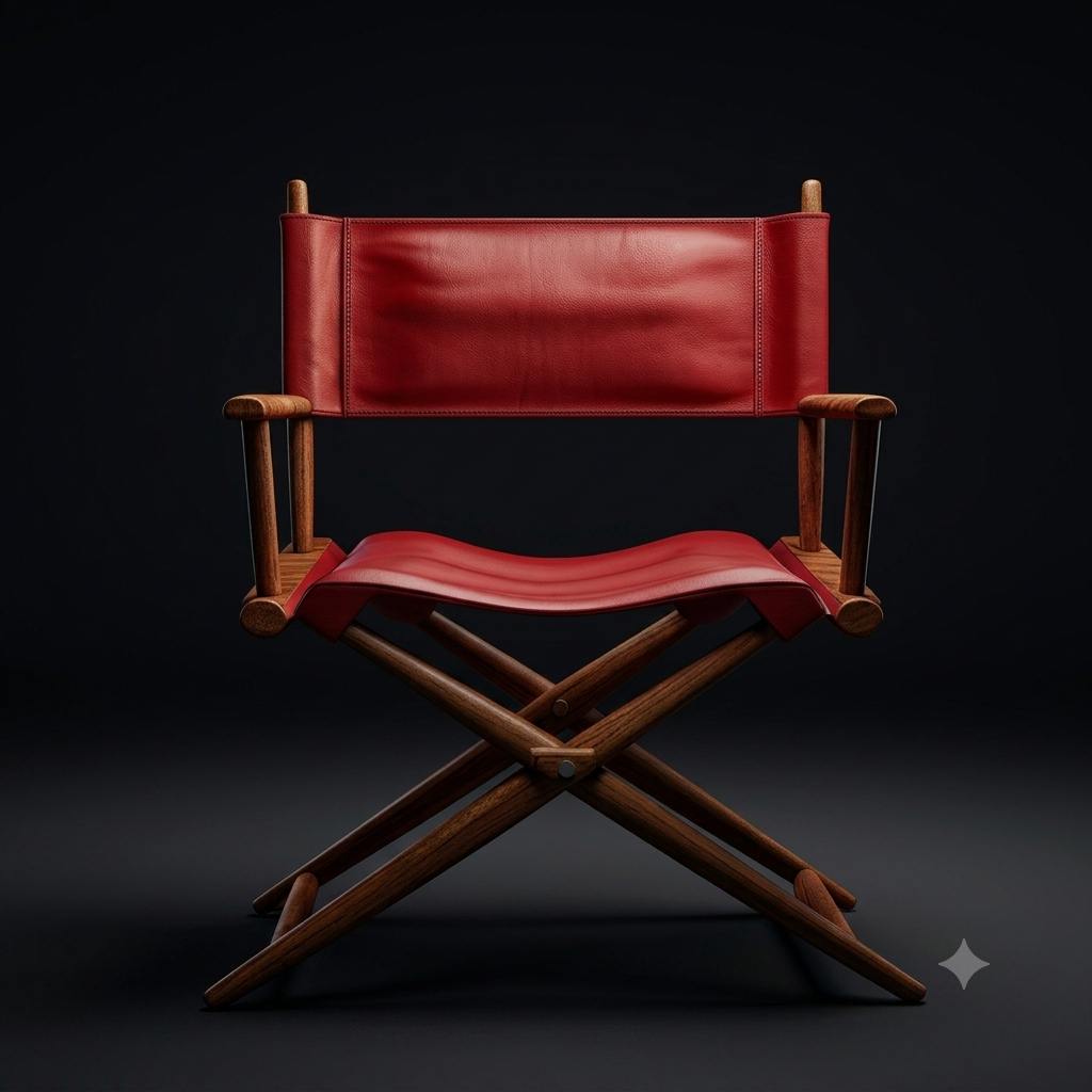 Leatherette Director Chair