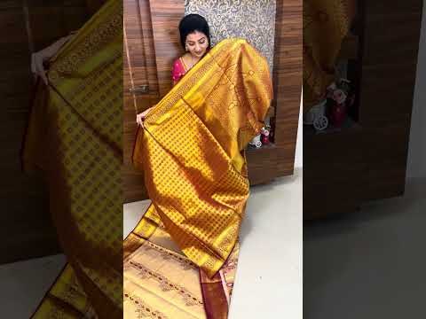 Bridal Tissue Golden Saree