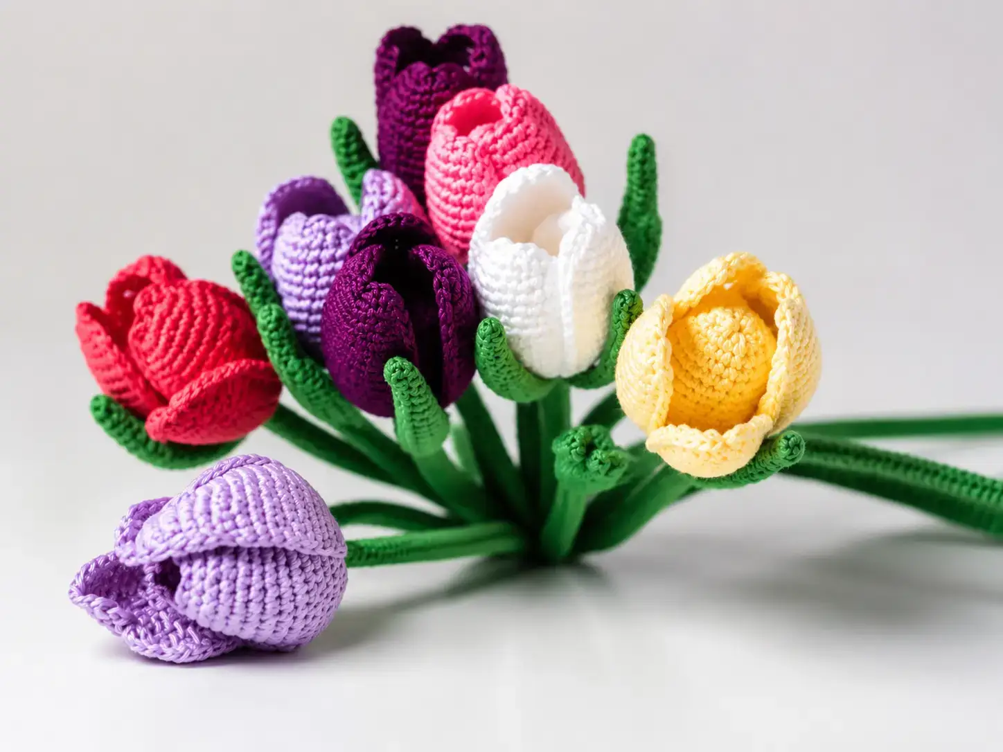 Crochet Flower Bouquet