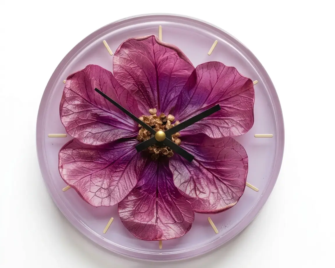 Resin Wall Clock