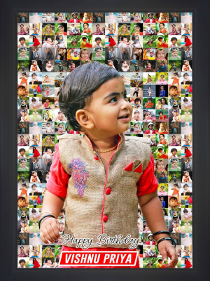 Customized Mosaic Collage photo frame