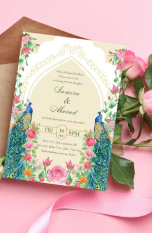 Muslim Traditional Card