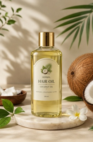 Herbal Coconut Hair Oil