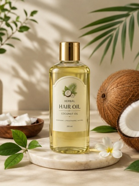 Herbal Coconut Hair Oil
