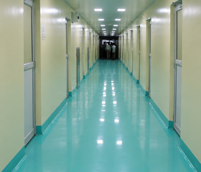 Epoxy Floor Coating For Hospital