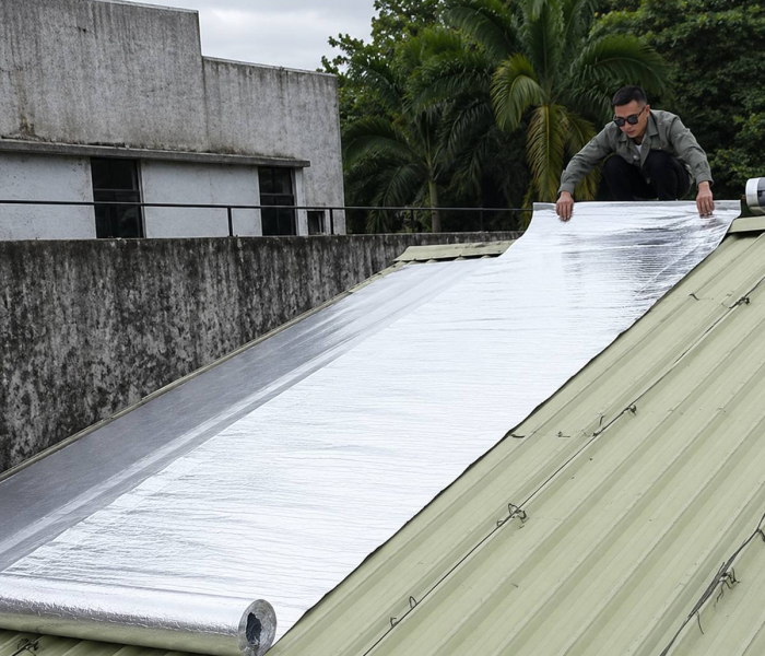 Gi Sheet Roof Waterproofing