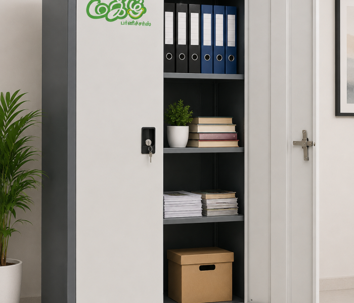 Steel cupboard