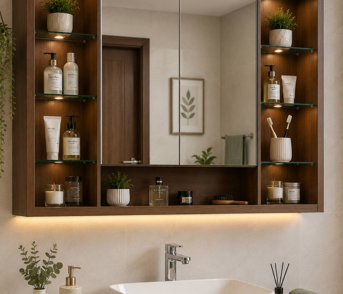 Mirror cabinet