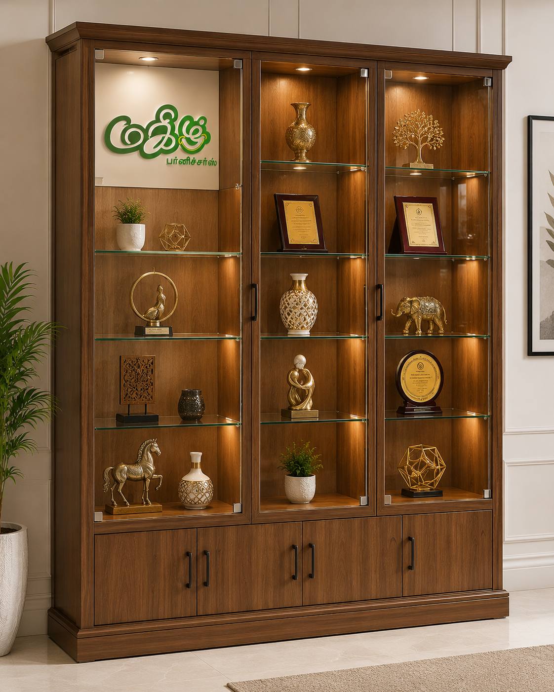 Wooden Showcase